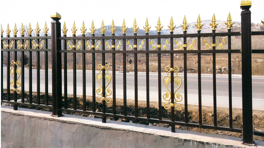 临沂铁艺院子围栏安装